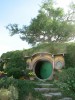 Bilbo's Haus mit "fake tree"